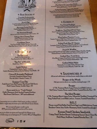 the village idiot lexington ky|the village idiot restaurant.